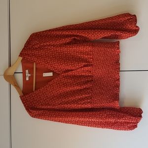 Madewell Red Top Size Small